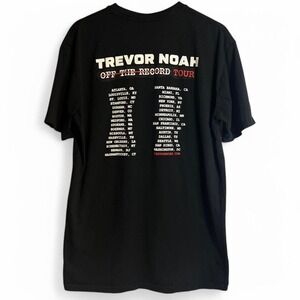 Trevor Noah Off The Record Tour‎ T-Shirt Concert Graphic Tee Size Large